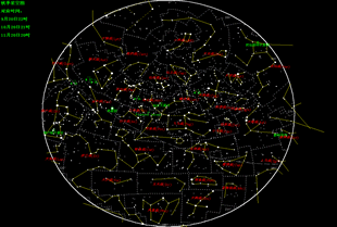 秋季星空图